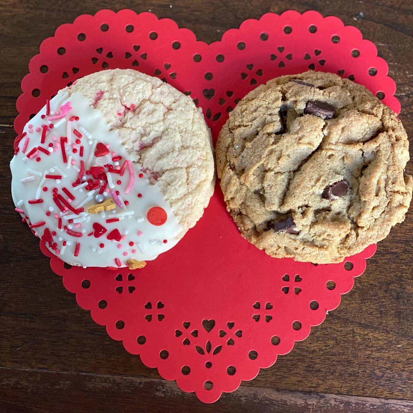 Just added another item to the Valentines order options!! An &ldquo;It&rsquo;s all about the love&rdquo; cookie box to $15! There&rsquo;s 6 of each of these yummys jn each box. They&rsquo;ll be available all week long with 24 hours notice (you can al