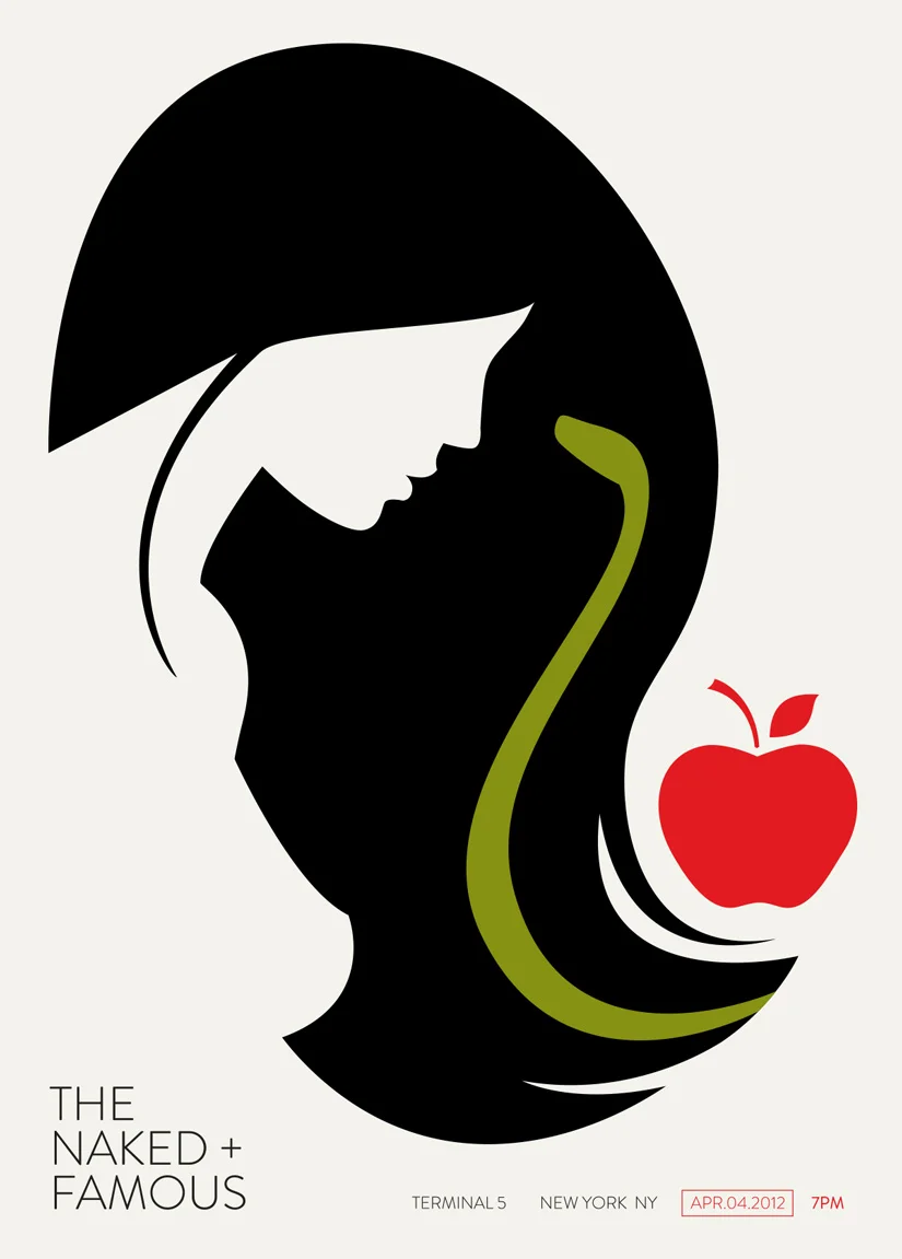 naked and famous logo