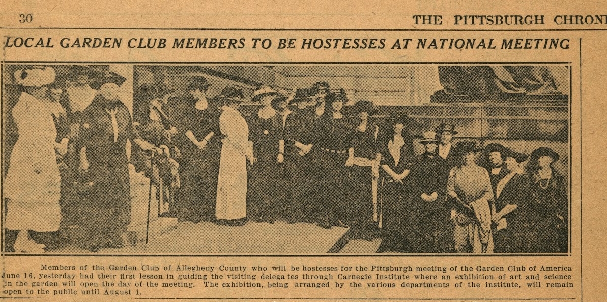  GCAC hosts GCA's National Meeting in 1916 