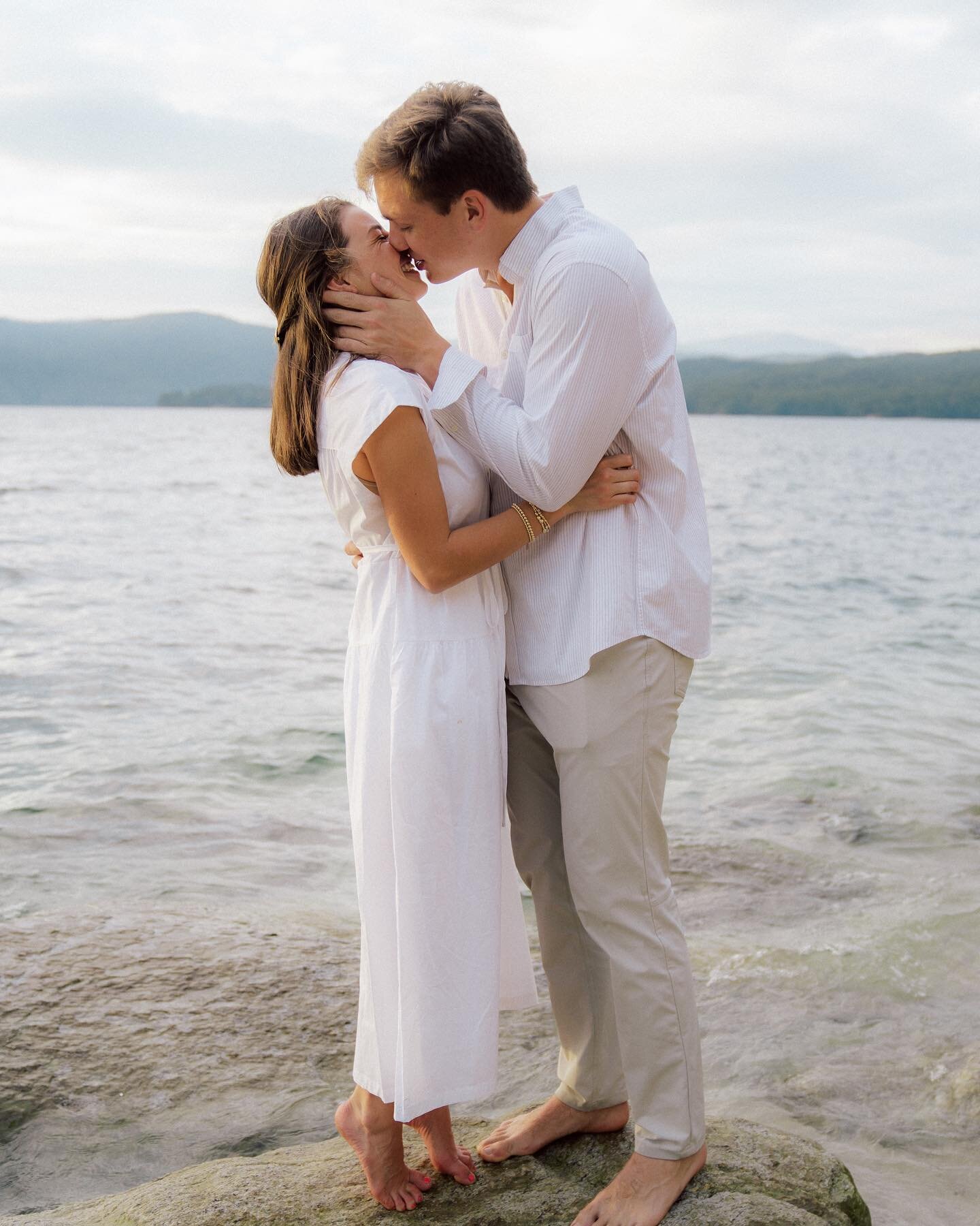 Not every couple needs an engagement shoot, but they are such a reminder of the beautiful journey that you are about to embark on! Our favorite way to make these shoots memorable is to do something unique! For Jackson and BK, that meant going on a li