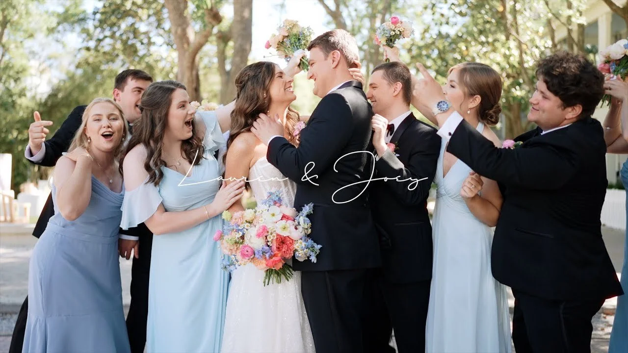 A Love Like Wine // Lauren &amp; Joey's Elegant Wedding with Soft Blues &amp; Pastel Florals in Seaside, FL