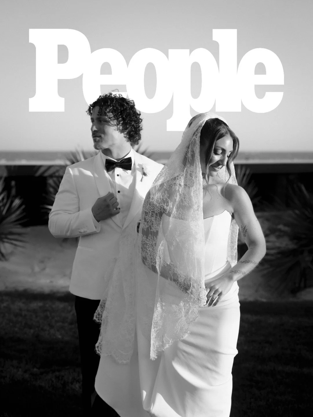 Haylie &amp; Drew, as seen in @people ✨

Planner: @steelemagnoliaevents 
Photo: @knottedarrow 
Video: @knottedarrow 
Venue: @thedunesclub 
Florals: @rsgeventdesigns 
Rentals: @eventworksrentals 
Specialty Rentals: @whitebirchrentals 
Catering: @thedu