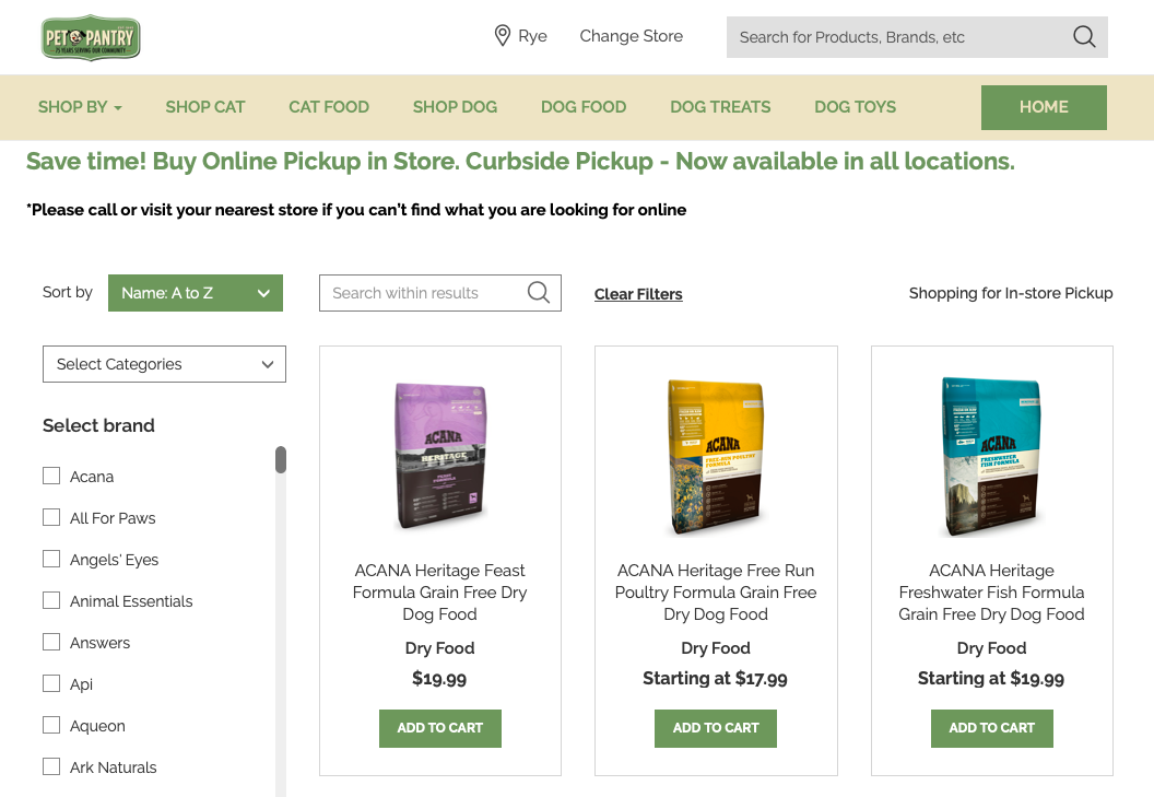 Pet Pantry Warehouse