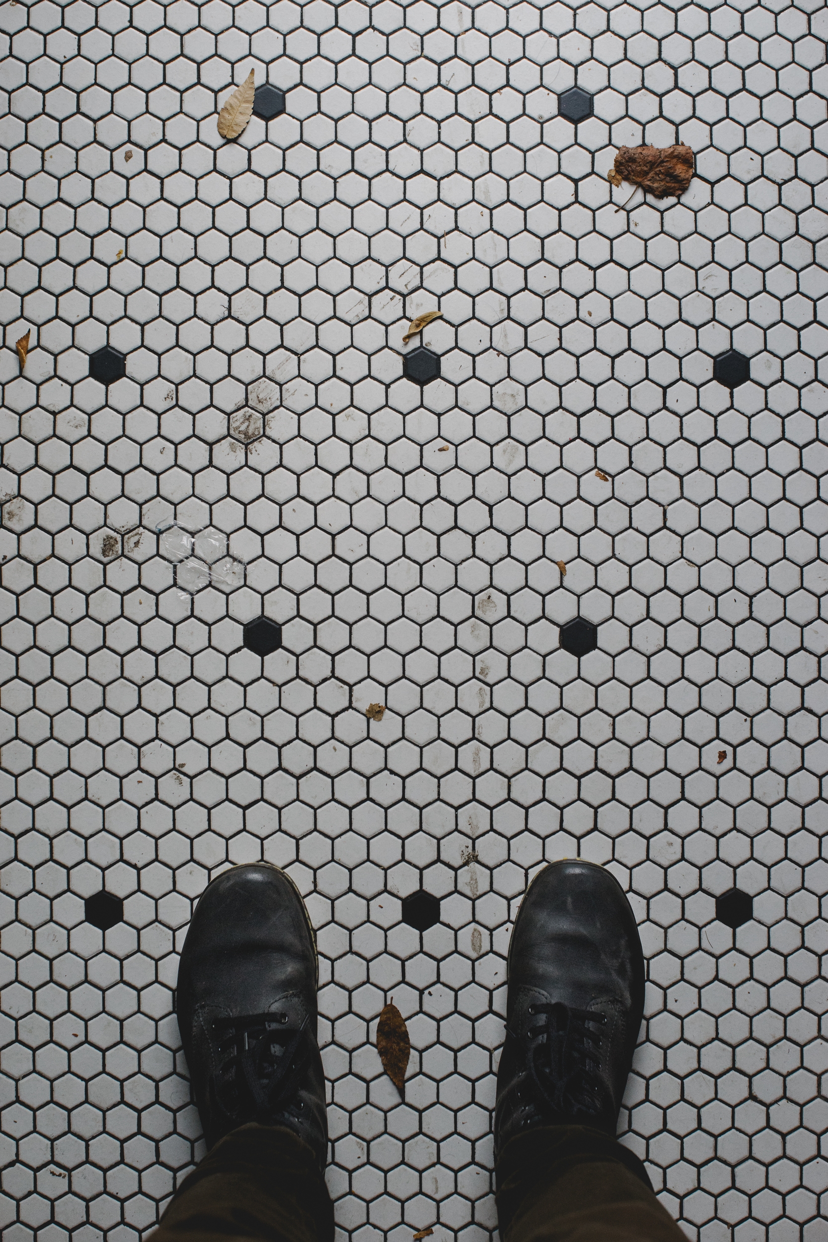 One of my favorite parts of this places is the hex floor; it's so amazing! #floorgoals