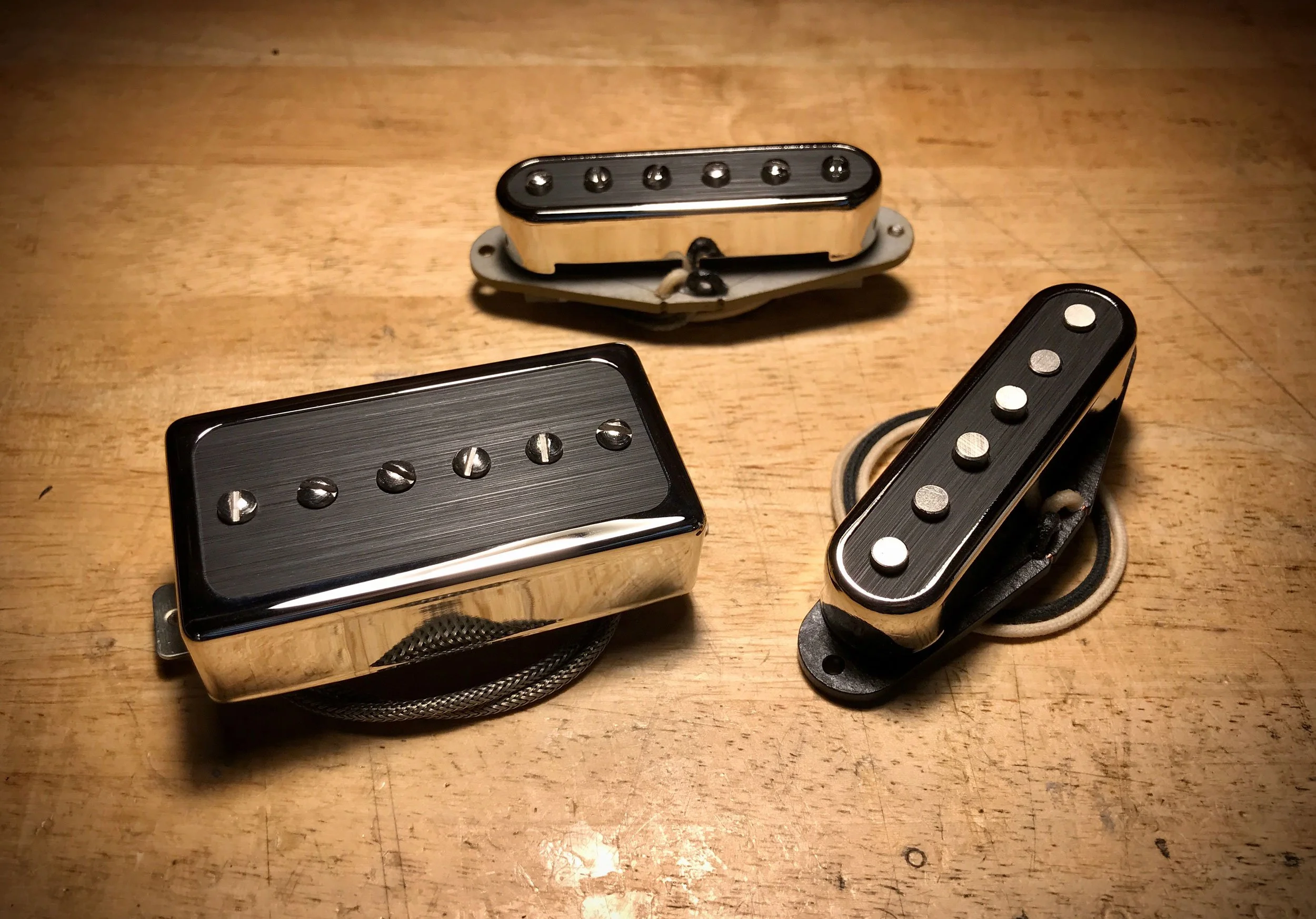 Power90 · Deep-Blues · P90-SC · Nickel Open · MagnetoDesignLab.com