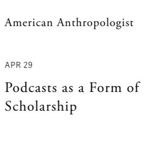 Essayist for American Anthropologist 