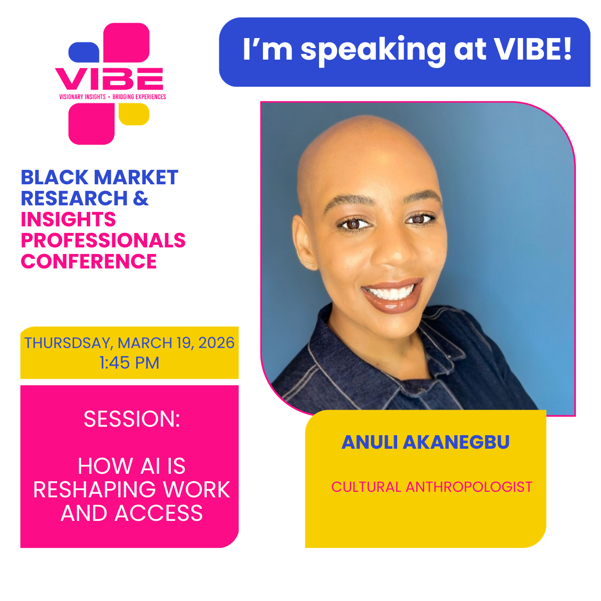 VIBE Black Market Research &amp; Insights Professionals Conference