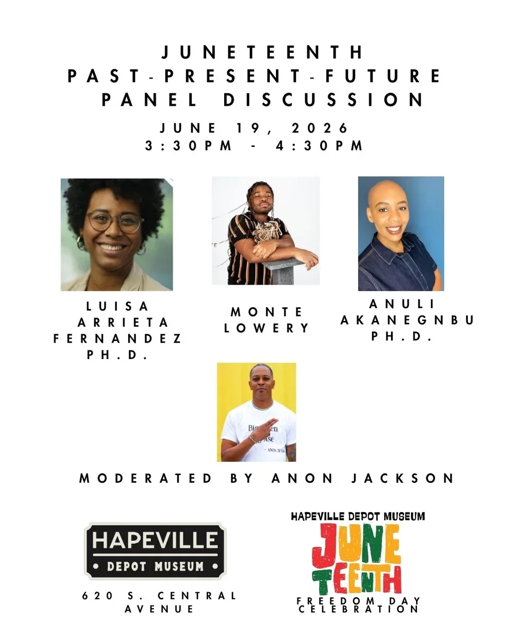 Juneteenth: Past, Present, Future Panel Discussion