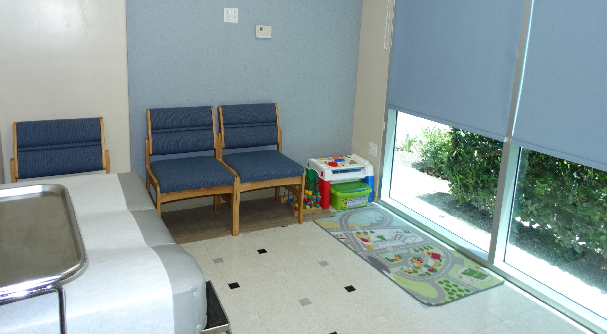  We have&nbsp;exam rooms outfitted for children. 