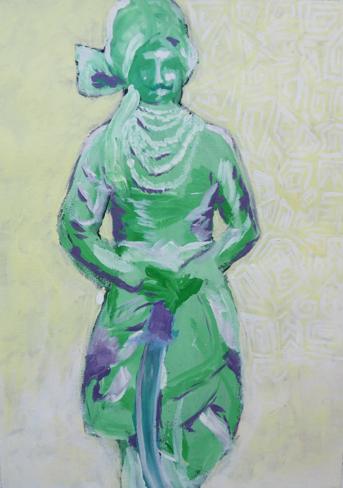 Green Maharaja<br>24x18