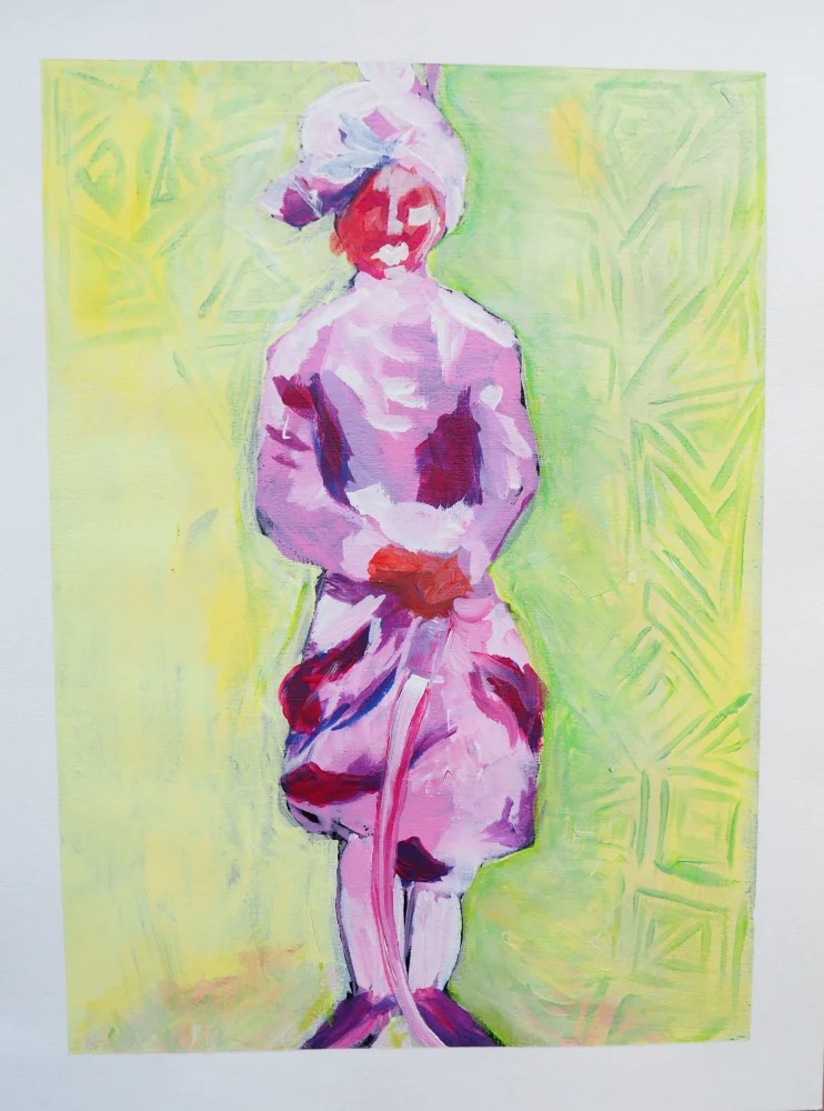 Pink Maharaja<br>22x16