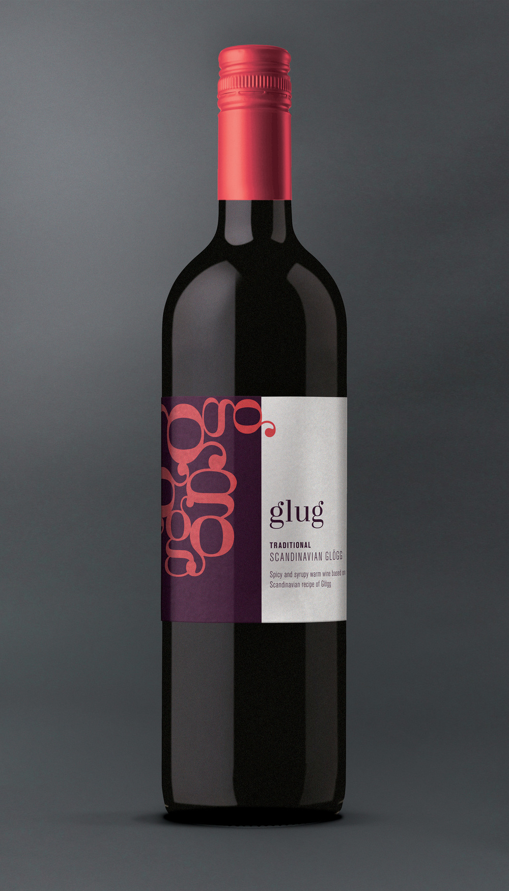 Mulled wine and glögg packaging is often associated with more festive, traditional designs. Therefore, the challenge was to create a visually disruptive brand that reflected the contemporary version of the founder’s recipe and engaged a younger audience.