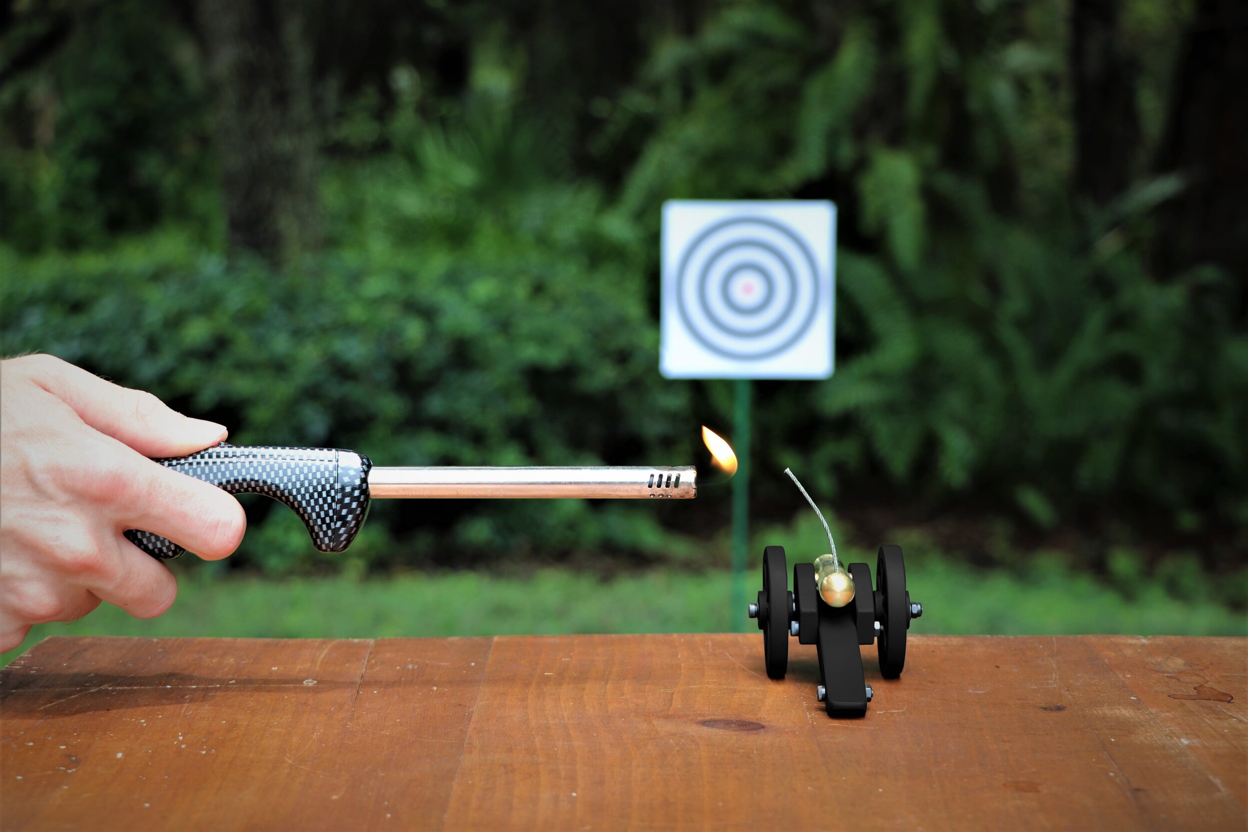 Mini Cannon Tech Fully Functional, Black Powder Mini Cannons
