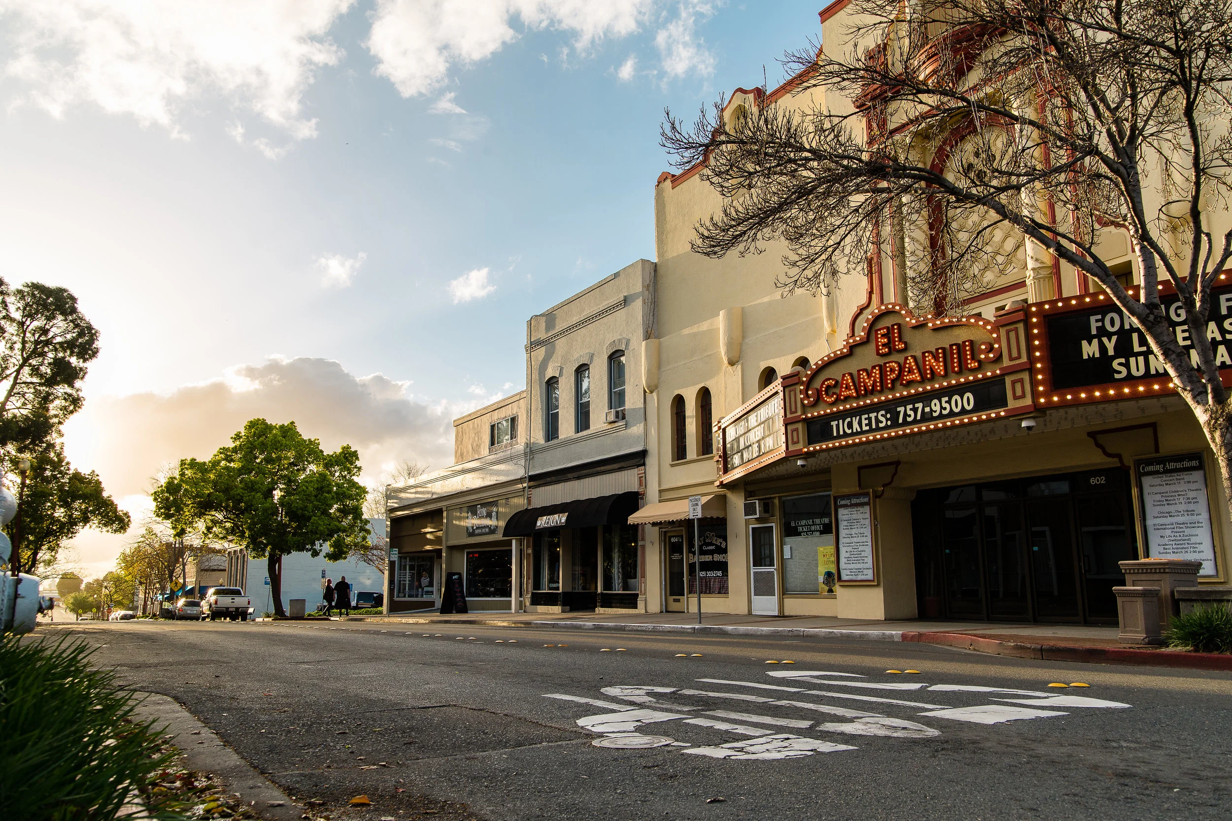 At the corner of 2nd Street and G Street facing north-west. Image taken on March 21st, 2017 at 6:51pm by Michael Pohl. 