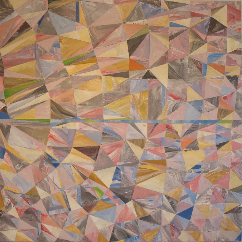 acrylic on canvas 120 x 120 cm