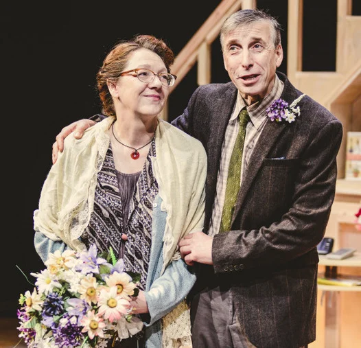 Morys (Llion Williams) and Mags (Cler Stephens)