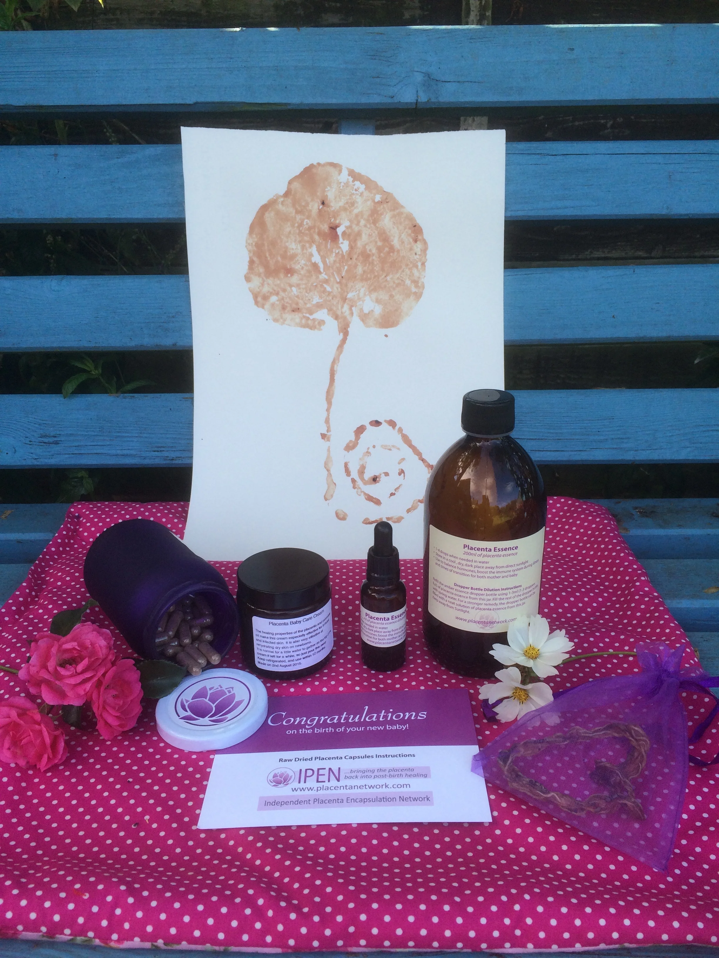 Who knew you could do all this with a placenta?!