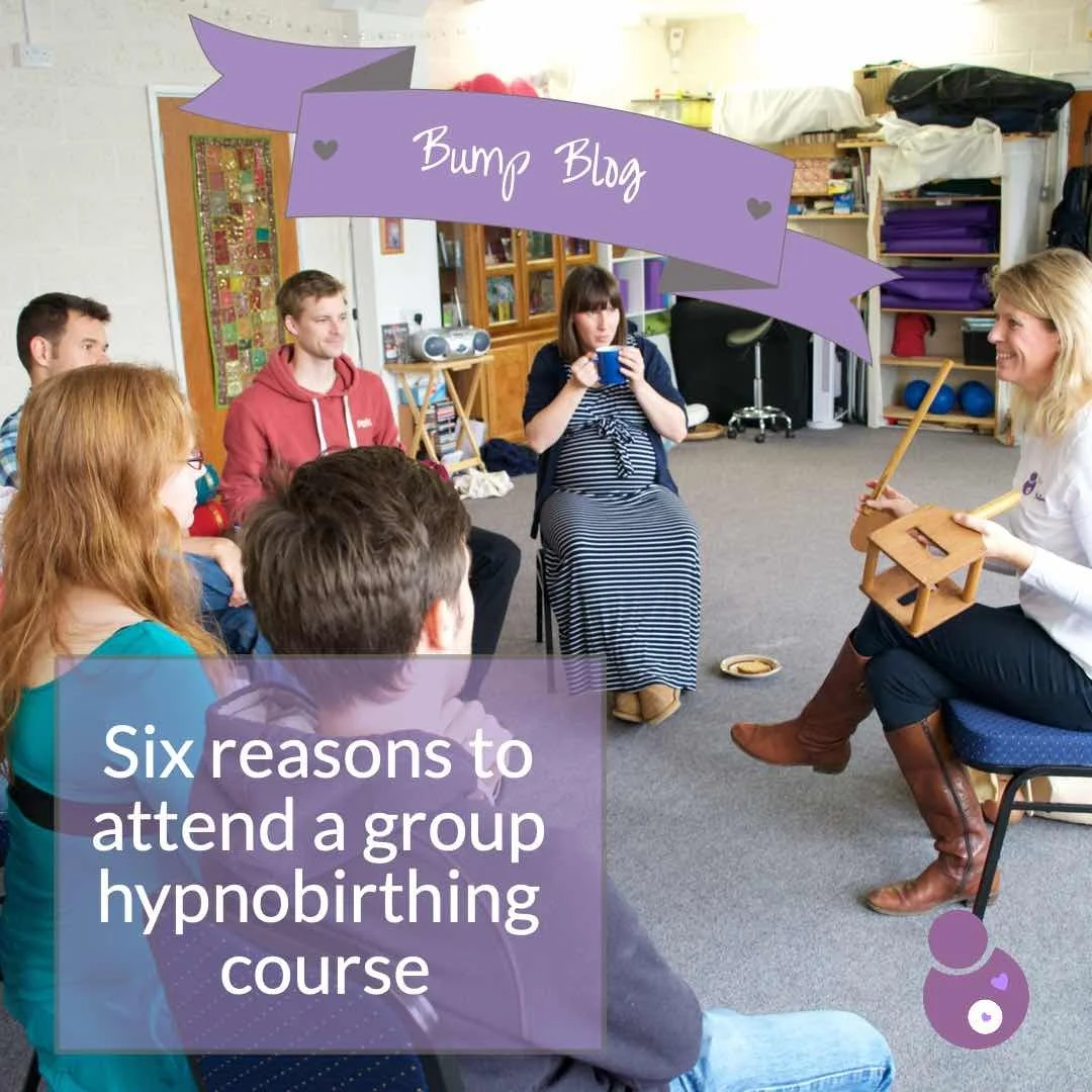 Six reasons to attend a group hypnobirthing course