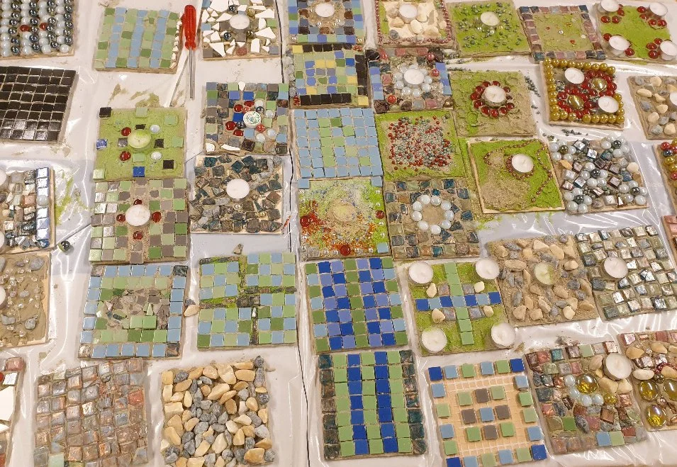 Weihnachtsmosaike