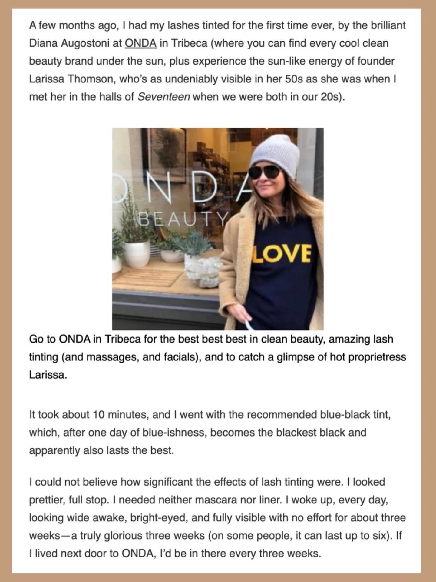 Thank you @jeangodfreyjune for the beautiful feature ✨ This week&rsquo;s Godfrey&rsquo;s Guide challenges the idea that women become &ldquo;invisible&rdquo; after 50, offering a more liberating take: visibility isn&rsquo;t something that fades. It ev