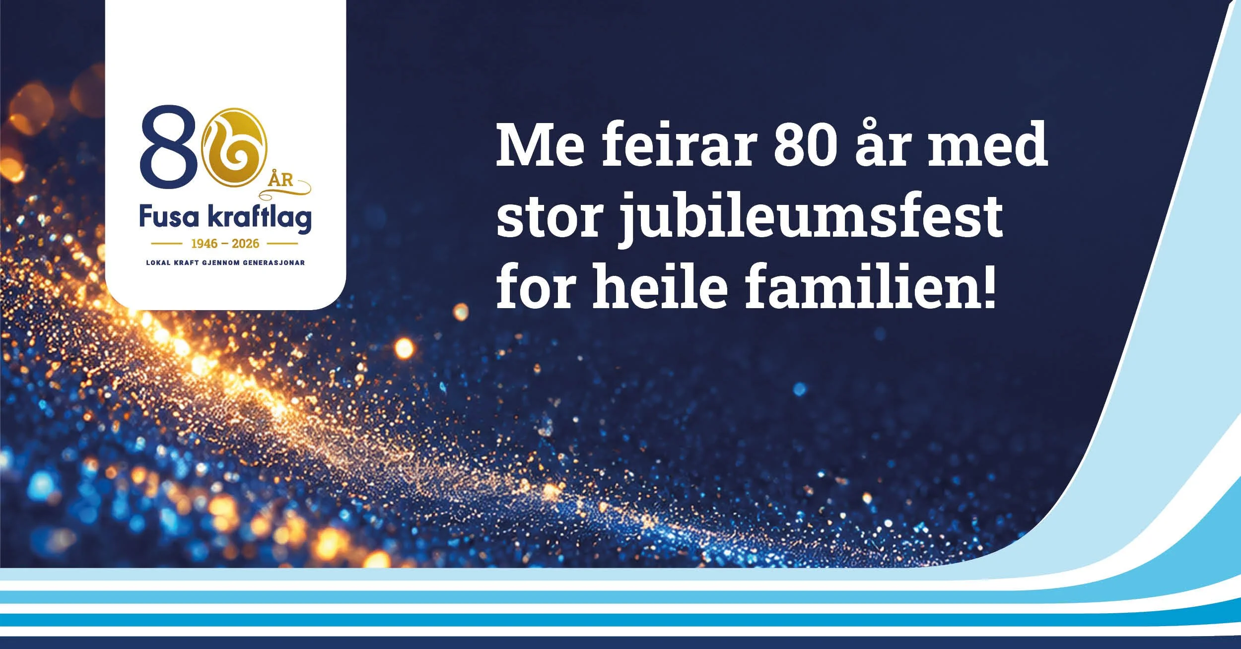 Bli med på jubileumsfest!