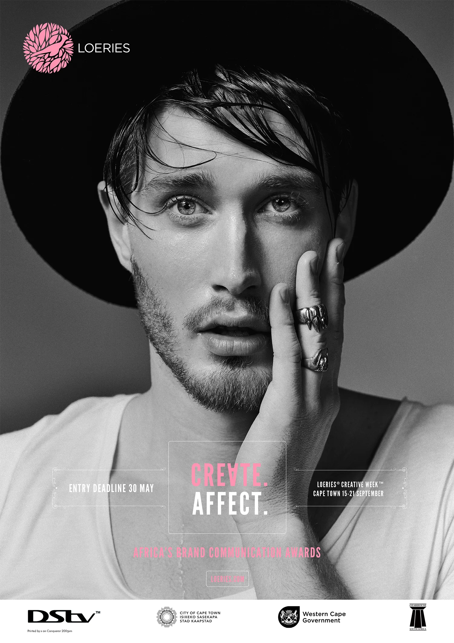 Create. Affect. Loeries Poster