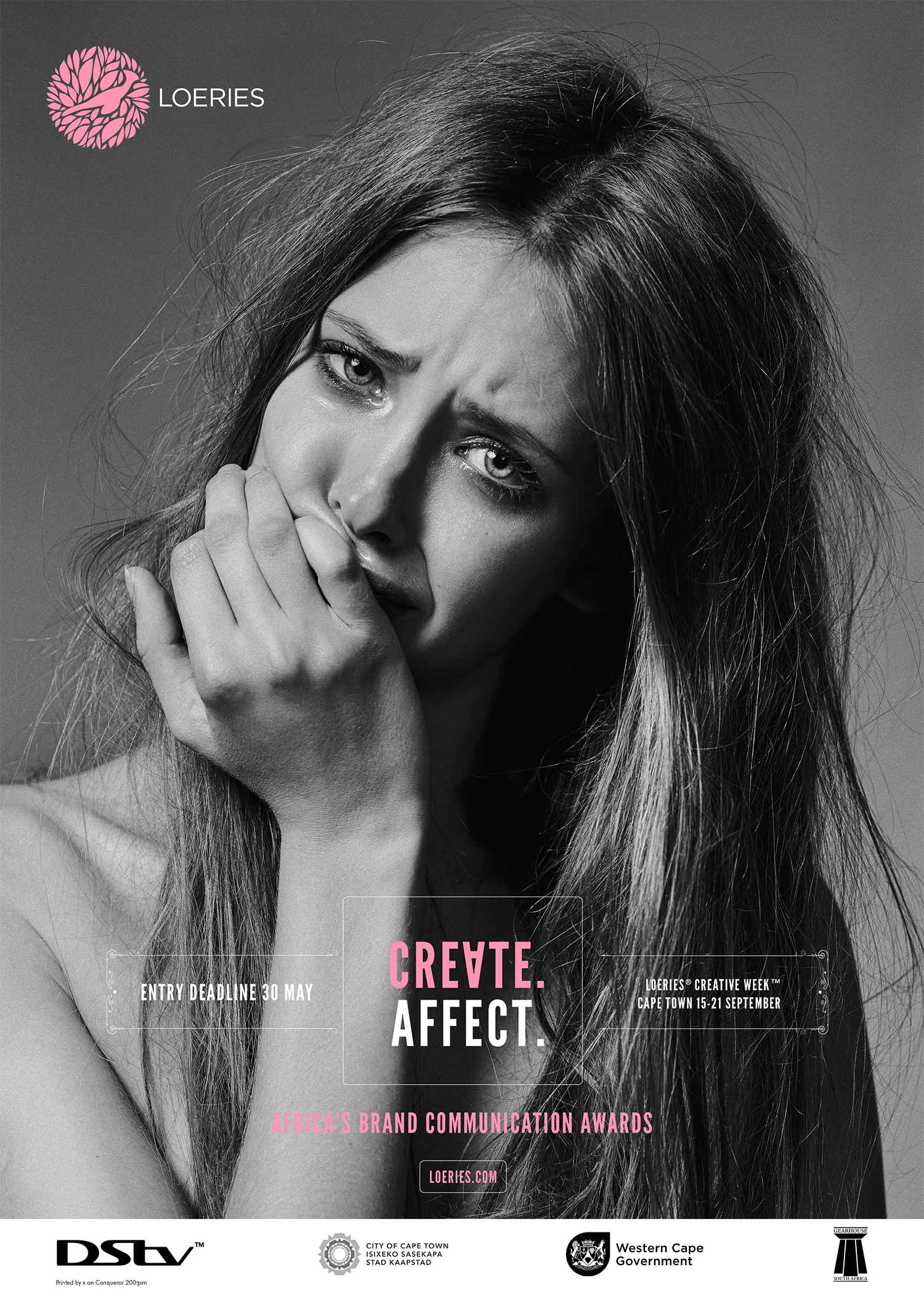 Create. Affect. Loeries Poster