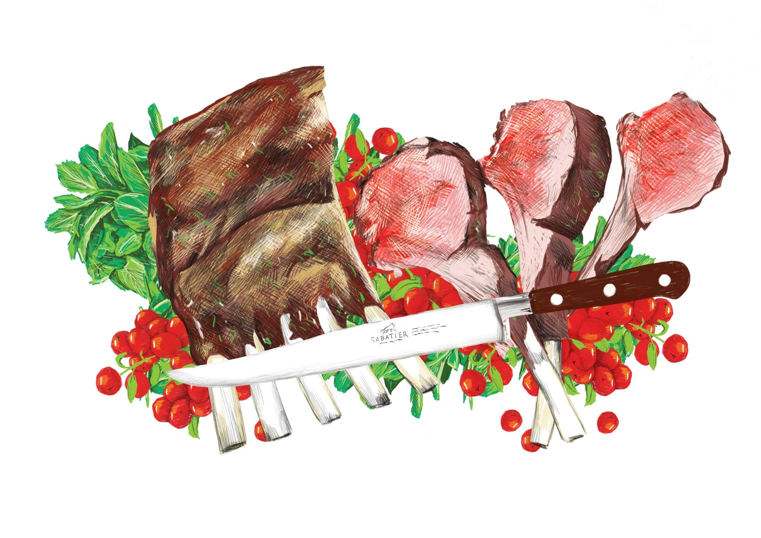 Roast Lamb & Cranberry