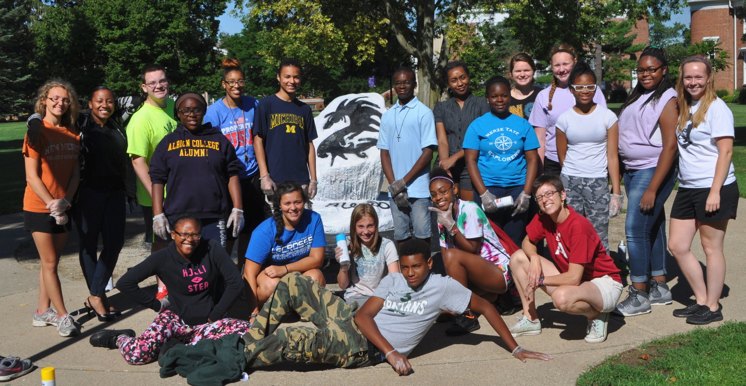 These courageous, local 8th, 9th, and 10th graders facilitated community-wide discussions about Ursula Le Guin's, A Wizard of Earthsea .