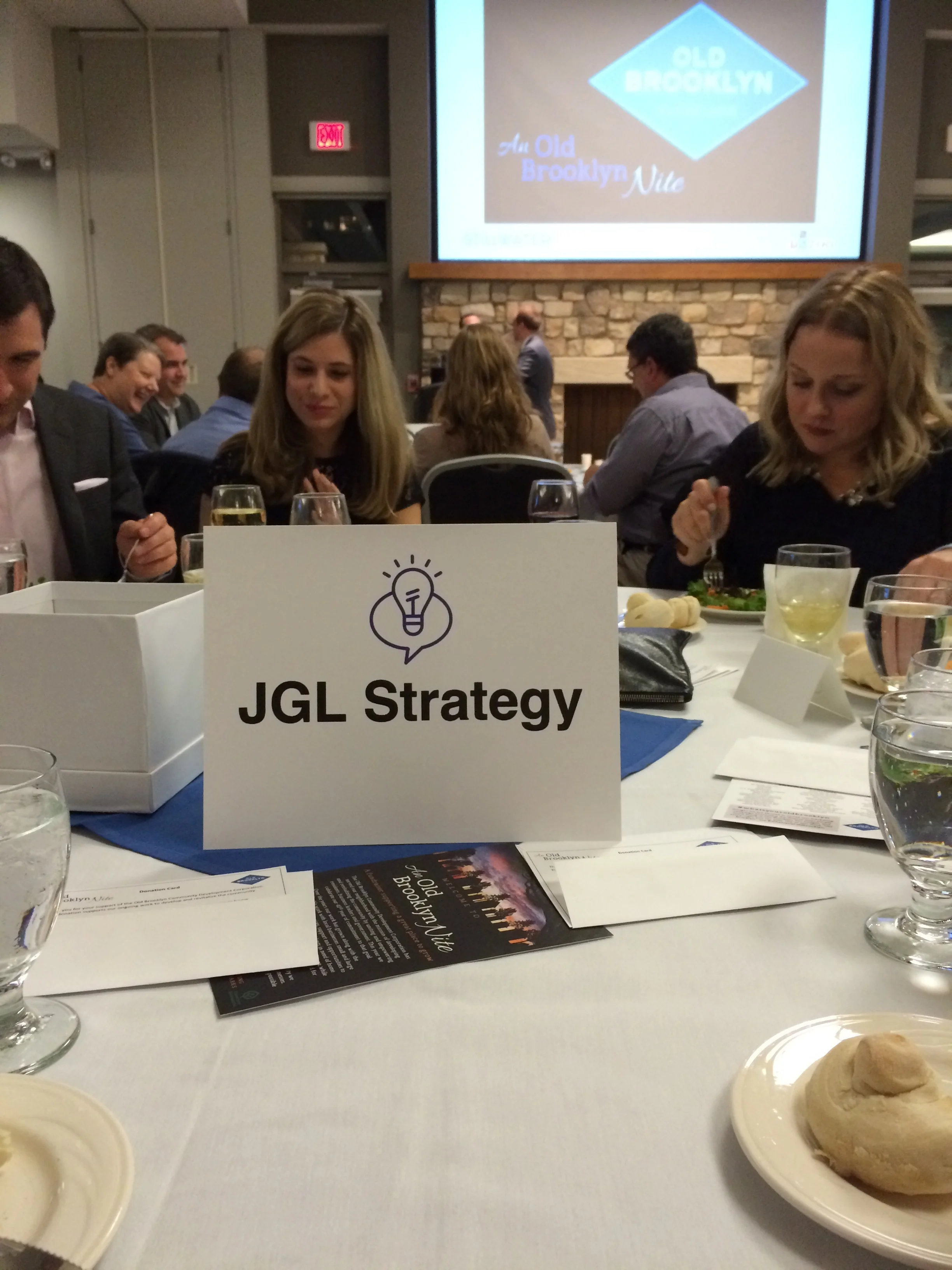 JGL Strategy's first time as a Table Sponsor! At The Cleveland Metroparks Zoo for the Old Brooklyn Community Development Corporation's "An Old Brooklyn Nite."