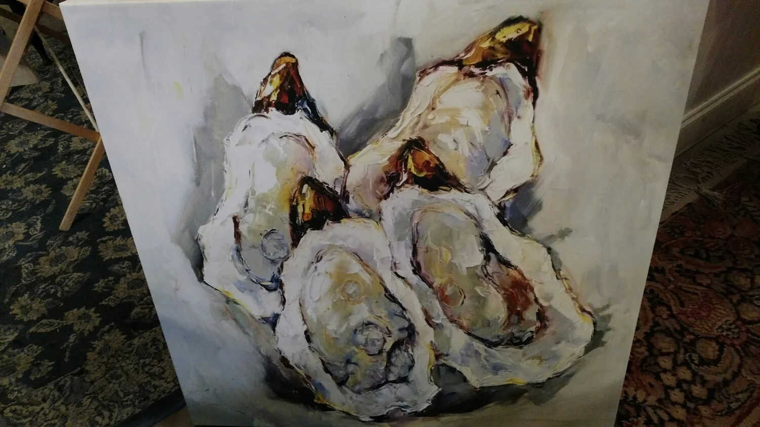 oyster shells! 