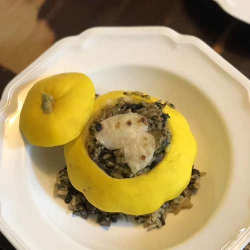 I got to try a new veggie recipe and the kids devoured it! Have you ever had a Patty Pan Squash?? Watch my recipe video!