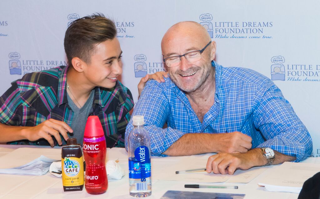 Nic and Phil Collins