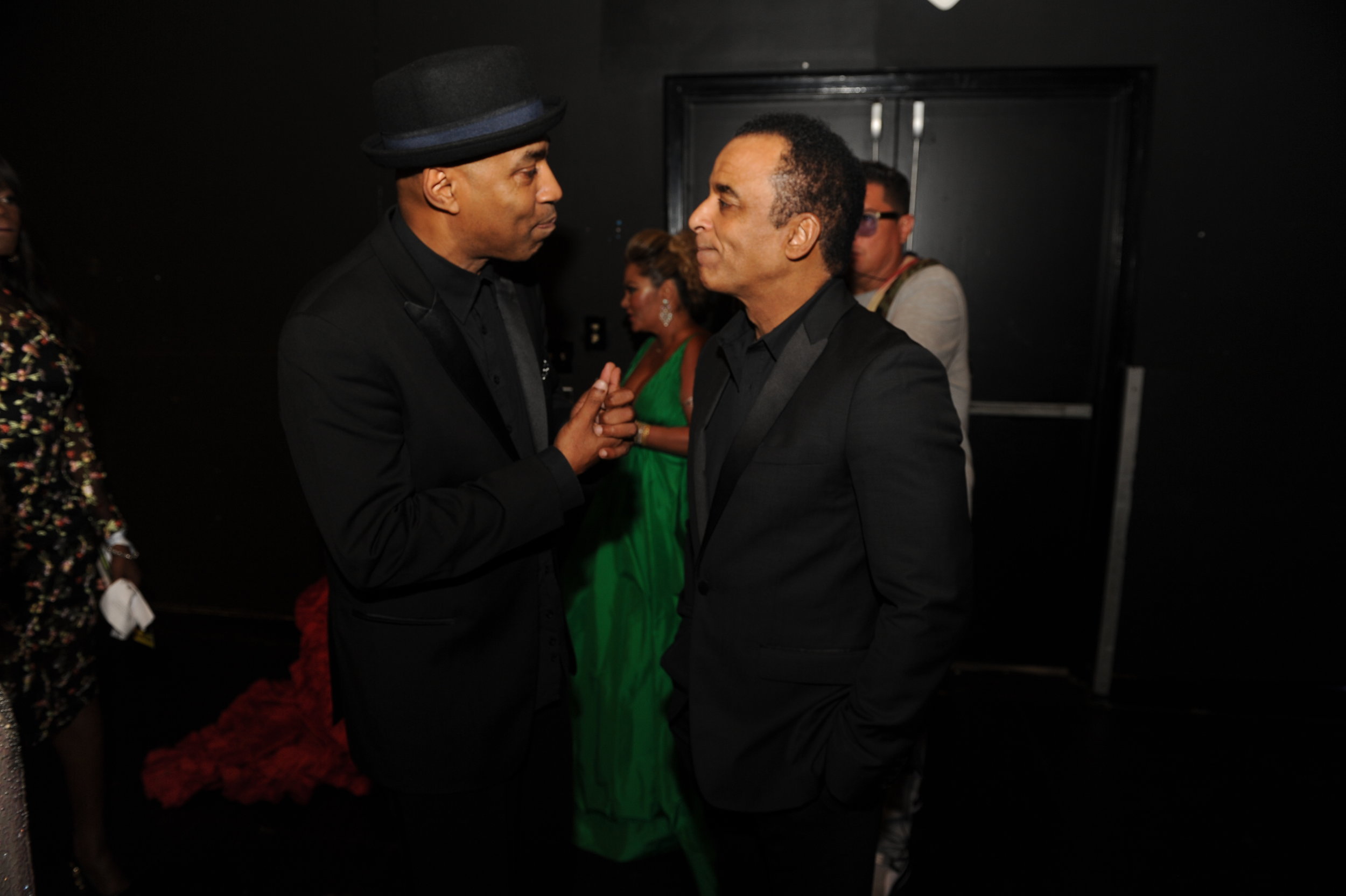 Mohamed Moretta and Jon Secada