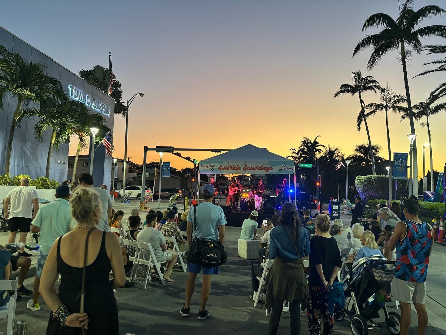 Surfside Block Party featuring a Guitar Battle 🎸🎉

#surfside #surfsidefl #event #blockparty #actproductions #touristboard #producerlife