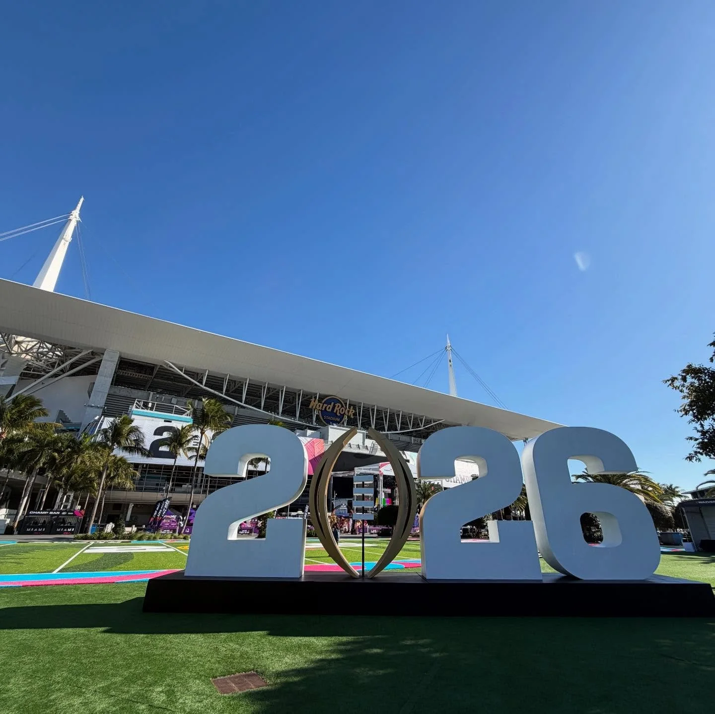 Proud to be part of the College Football Playoff Fanfest! 
Big moments, elite production, unforgettable experiences🏈🙌#production #cfp #event #um #indiana