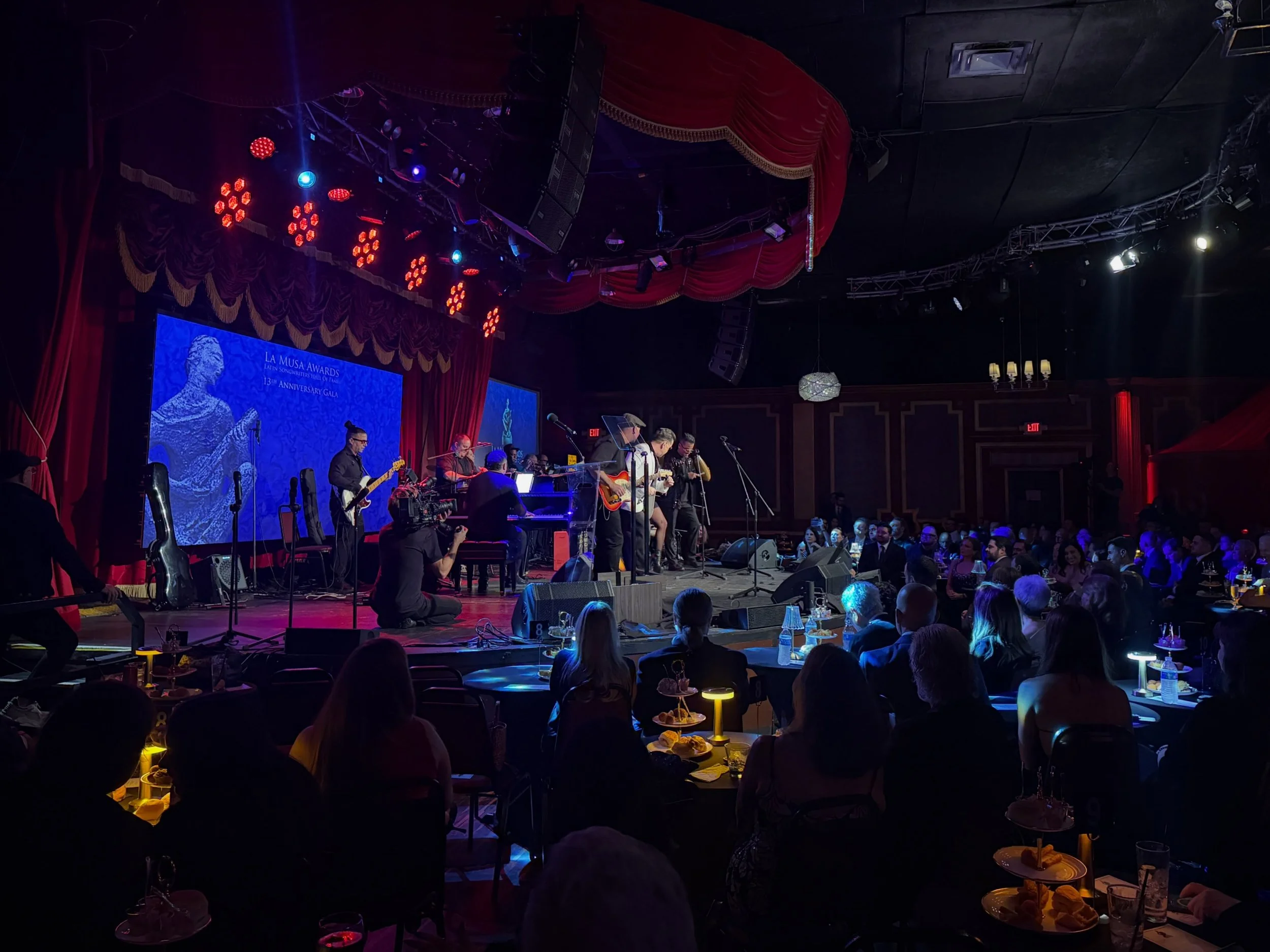 Behind every great song is a visionary. So proud to celebrate the legends, the inductees, and the timeless magic of Latin songwriting tonight. 🎵❤️ 

#LaMusaAwards2026 #LatinSongwritersHallOfFame #eventproducer #production #actproductions 

@lamusaaw