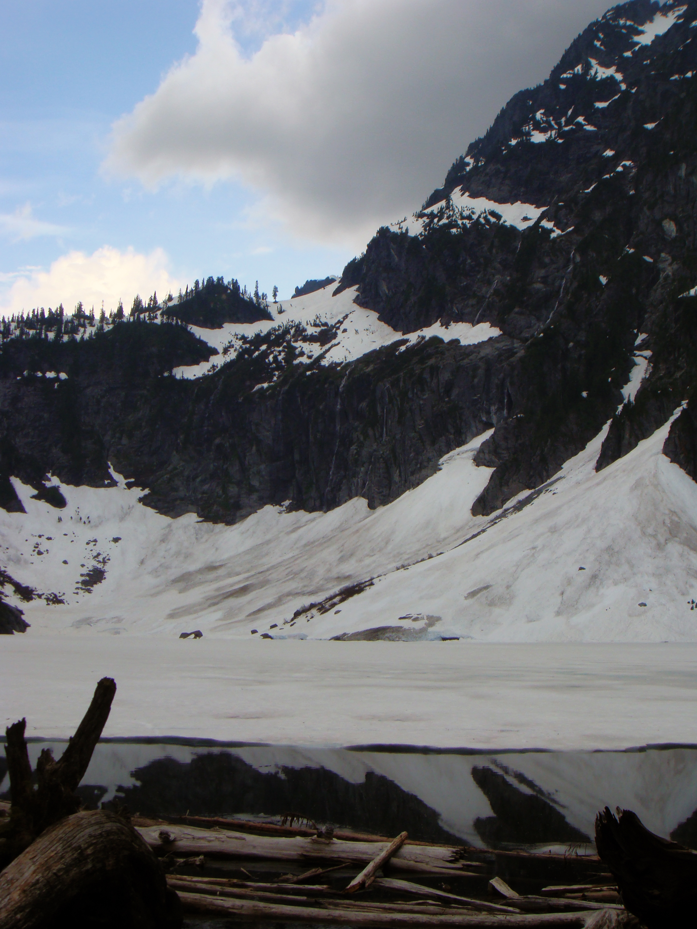 Snowy Lake Serene in 2009
