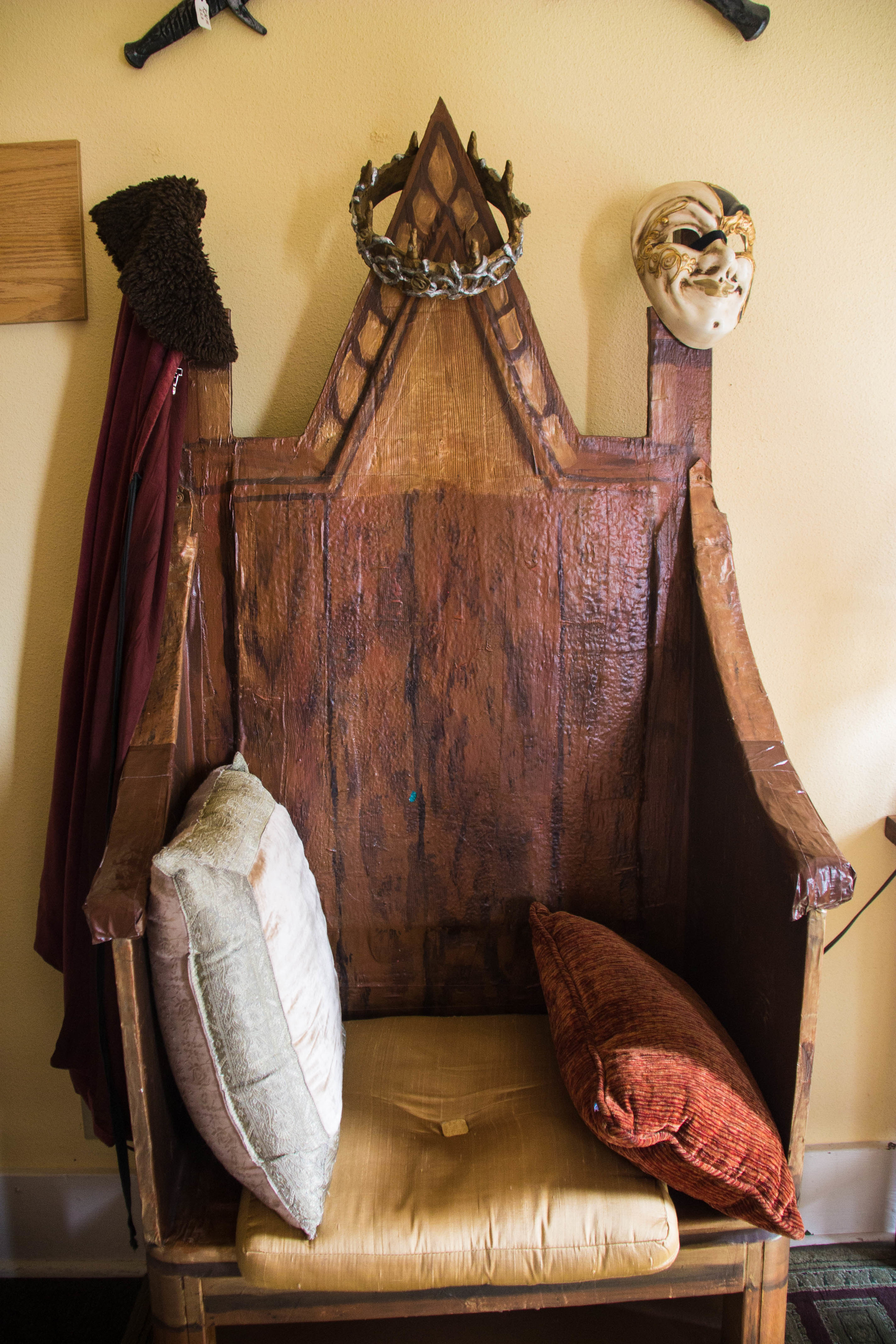 I loved this chair in the Shakespeare room