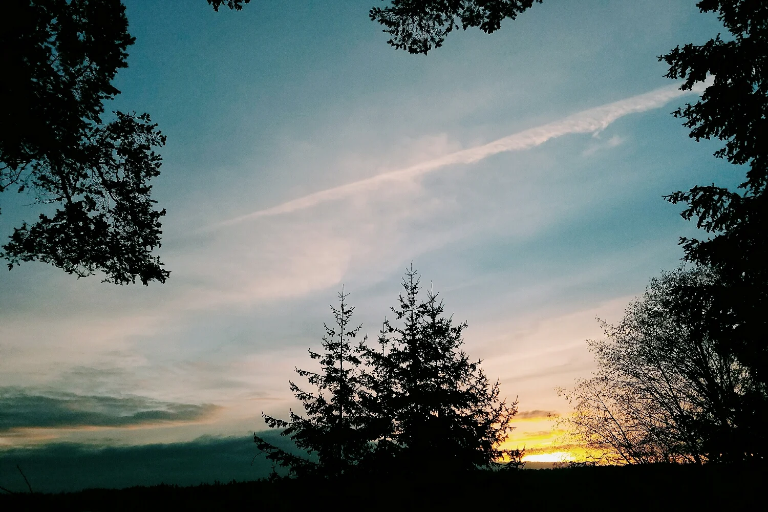 sunset view after work!!!