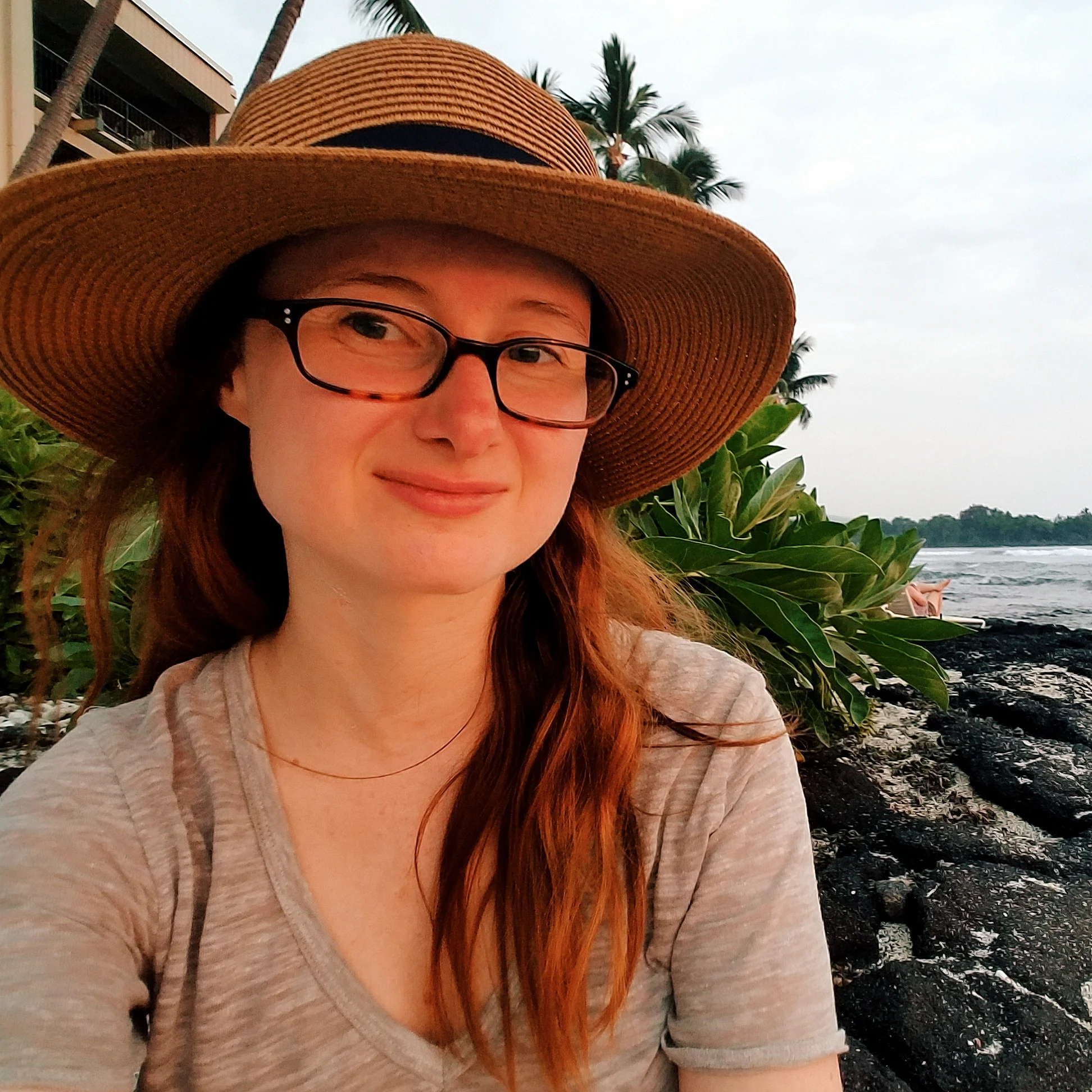 Sunset selfie