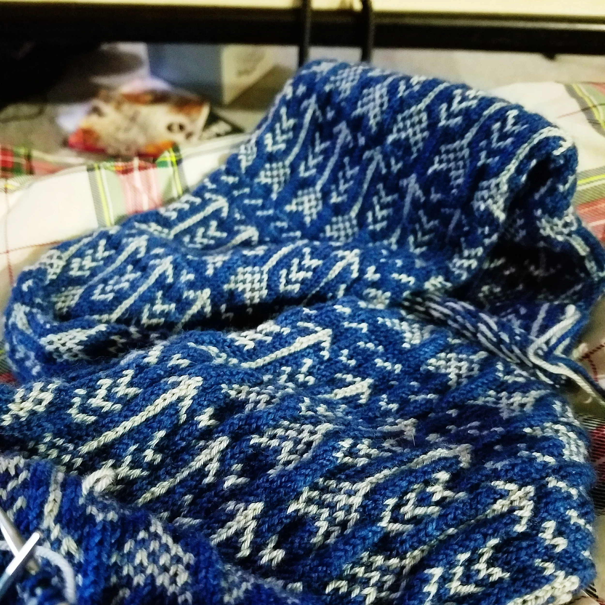 Finishing up this gift for a friend!