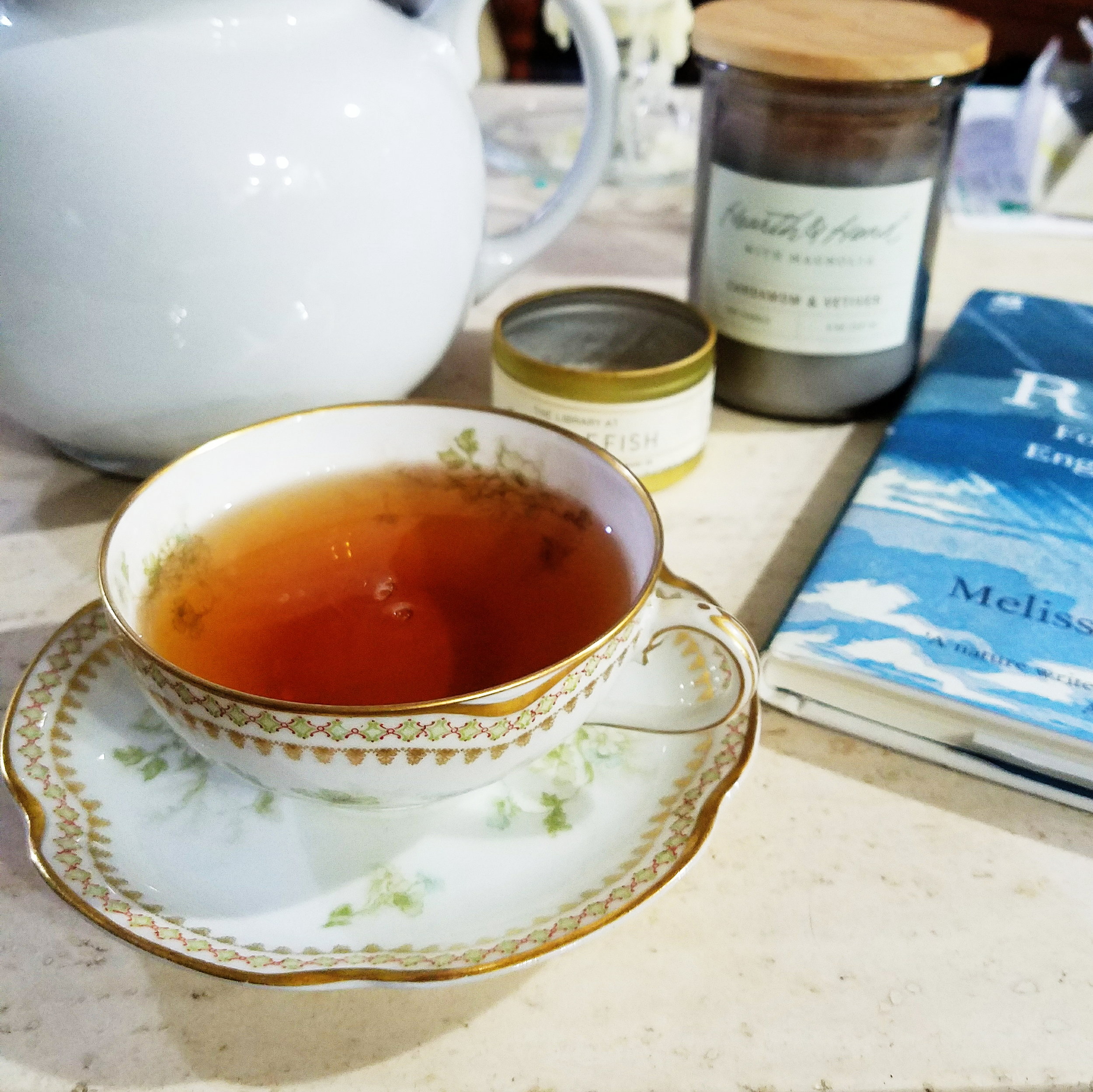 Catching up on The Crown on Netflix obviously called for a proper cup of tea