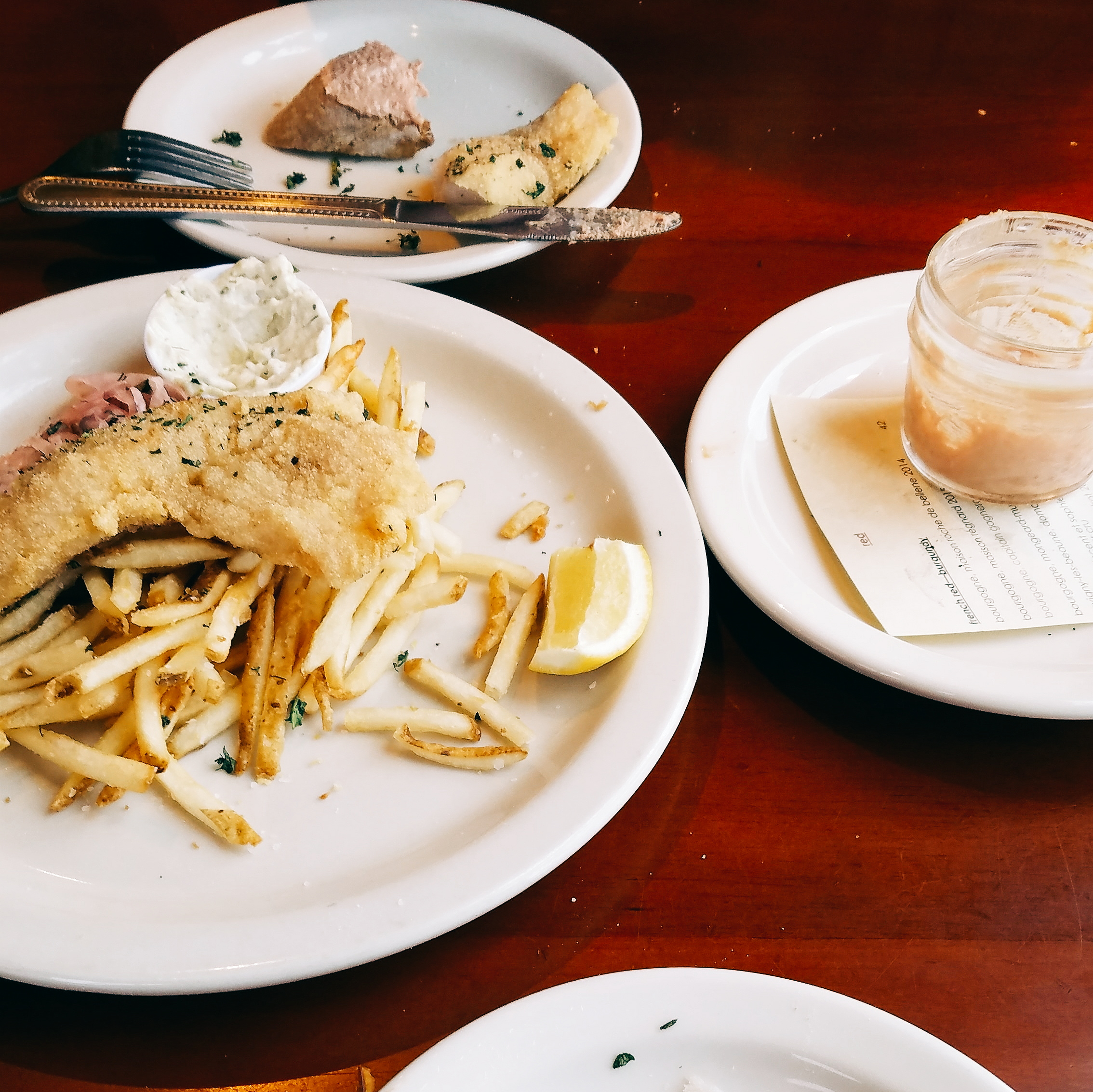 Fish frites, the French alternative to fish & chips