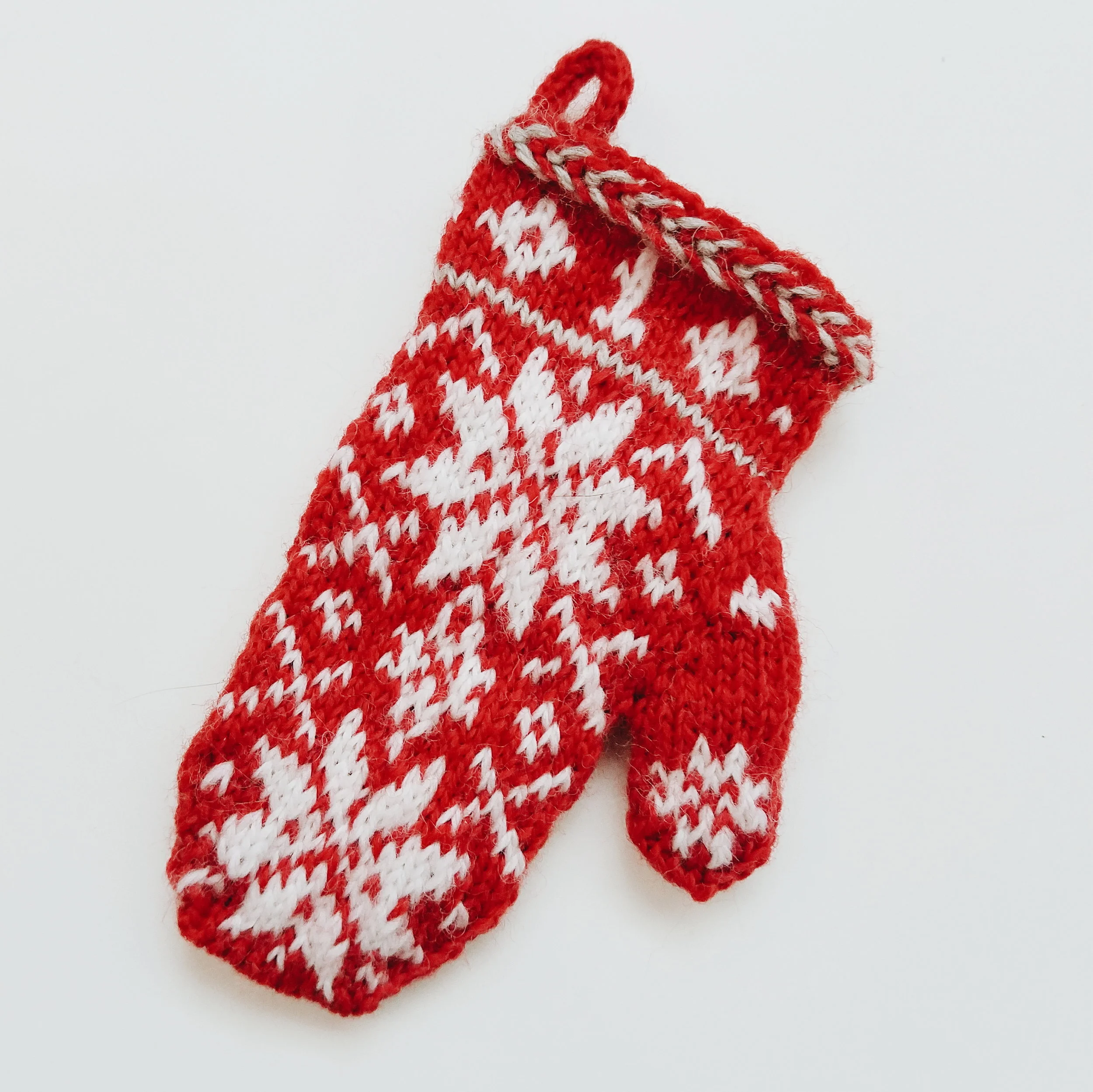 Started a new mini mitten advent calendar this week, since I can't resist these adorable things!