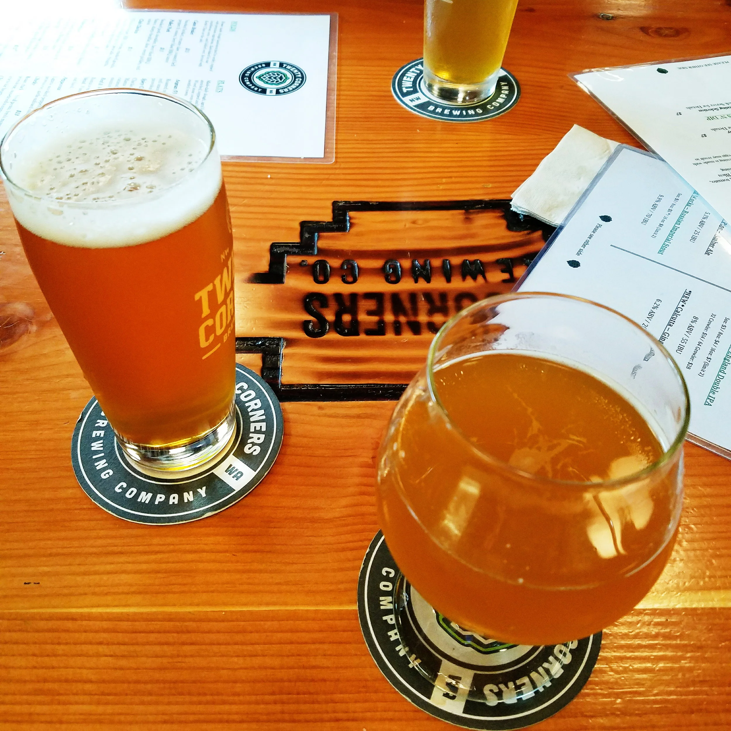 Post-hike beers and one of our favorite new breweries.Who am I kidding... they're all our favorite!