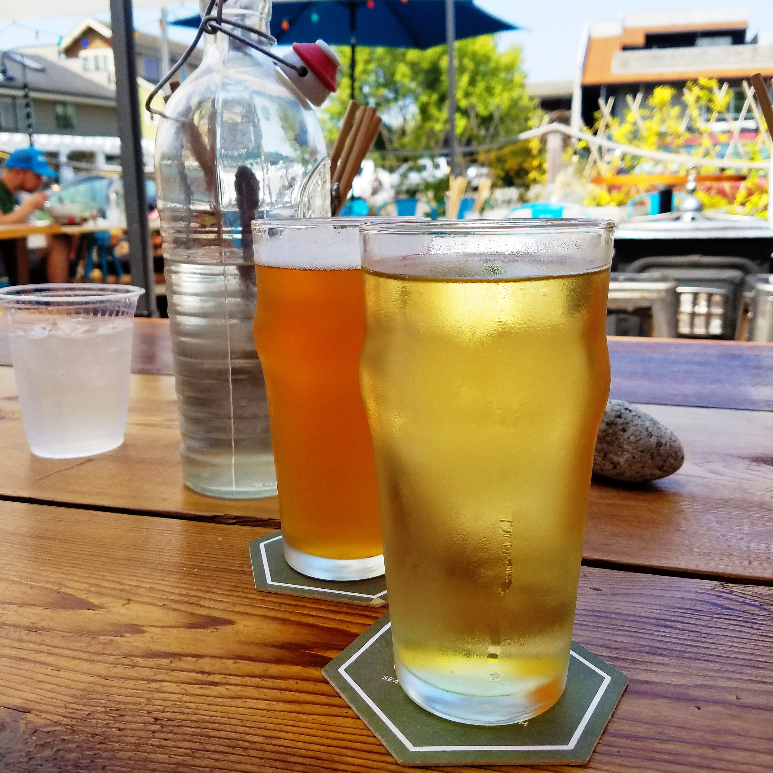 ... or when accompanied by a frosty cider