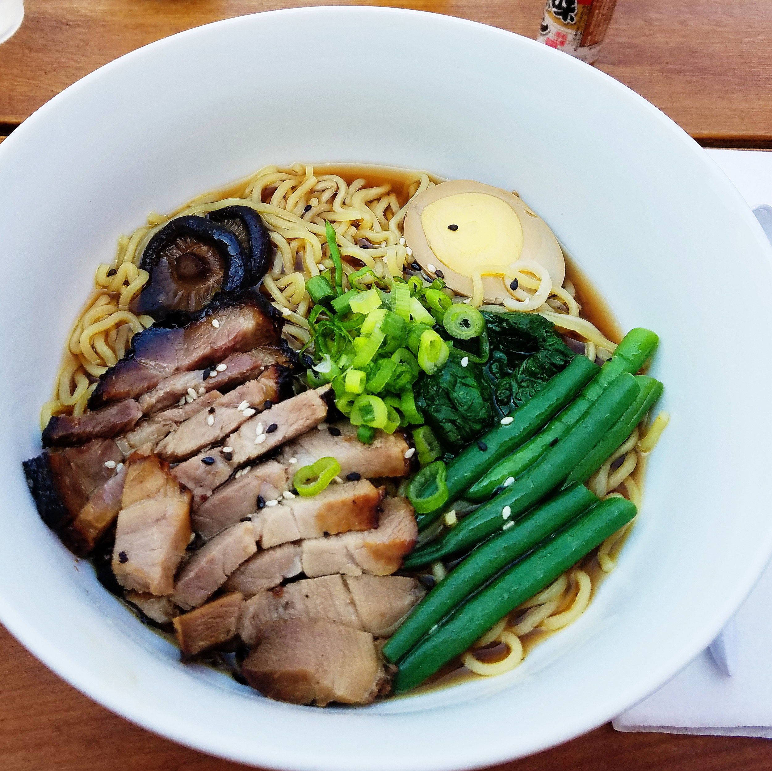 It's never too hot for ramen, especially when it's this delicious