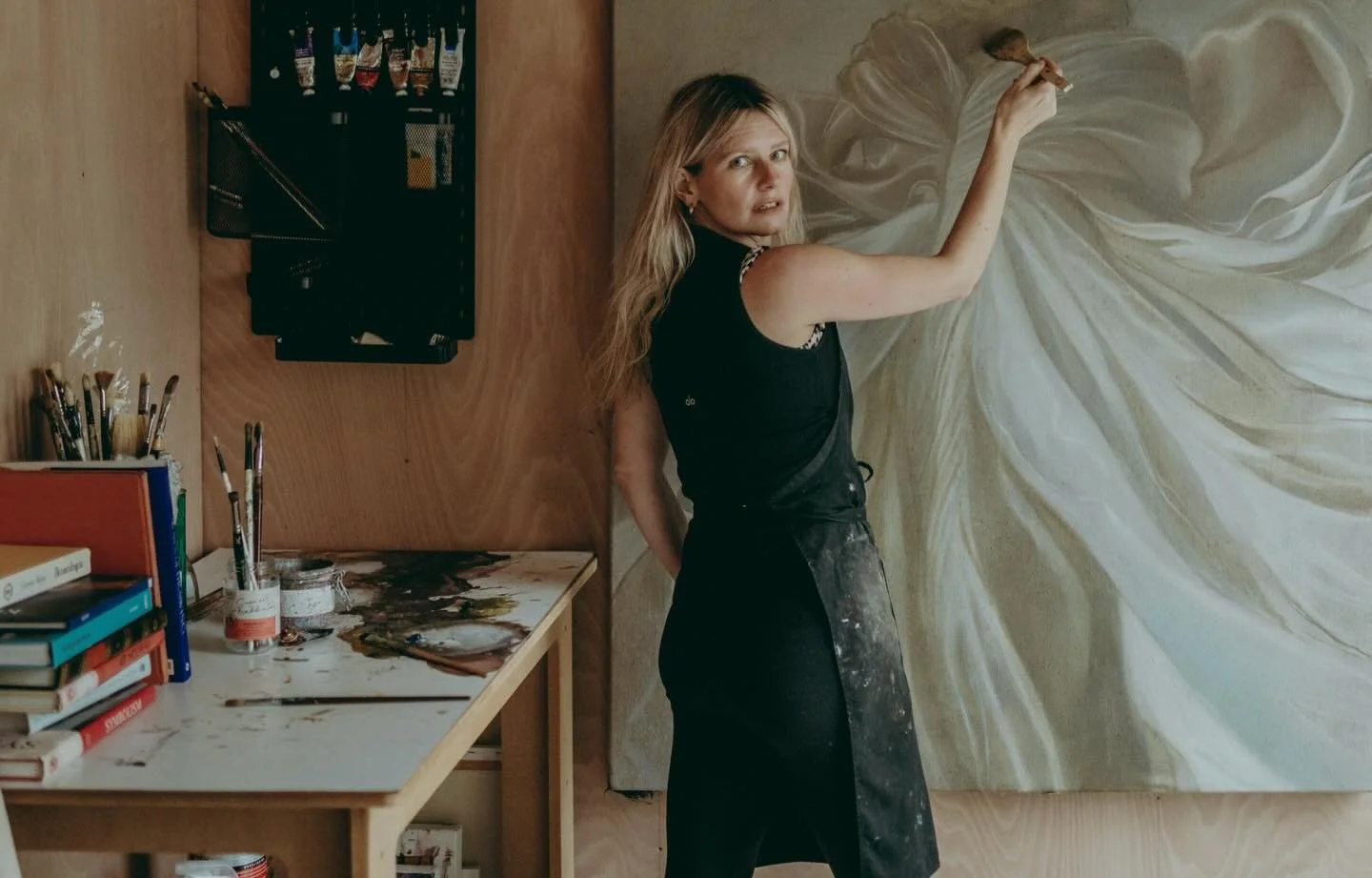 The thy will be done series has been forming for many months, and long before the first brush ever touched the canvas.

The concept emerged slowly, in the quiet magic of in-between moments, shaped by years of reflection and a deepening relationship w