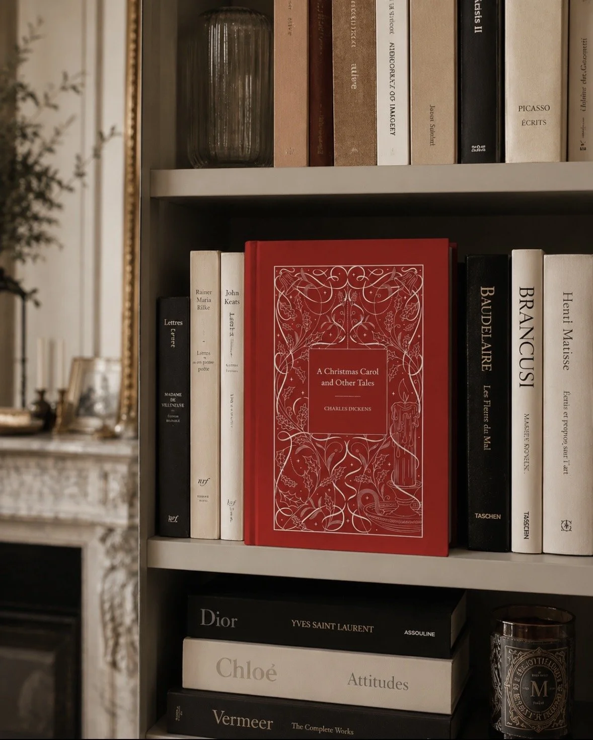 A Christmas Carol by Charles Dickens, from a series of classic book covers. 
Client: Hachette USA